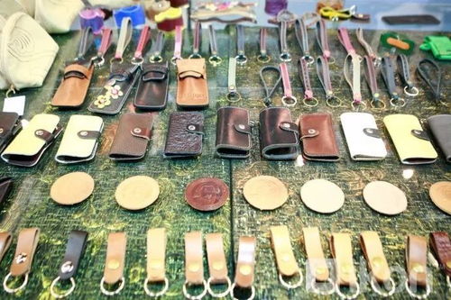 蒙古国皮革 绒毛制品展现场