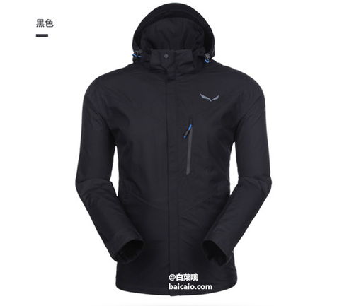 欧洲官网128欧,salewa 沙乐华 男士冲锋衣 两色 新低 449包邮 849 400