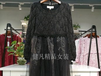 图 高档库存尾货折扣品牌女装一线大码女装批发 成都服装 鞋帽 箱包